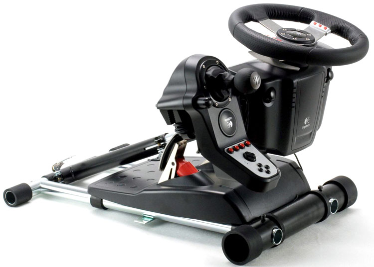 WheelStandPro Stand for Logitech G27 or G25 - Ships same day from Dallas  Texas